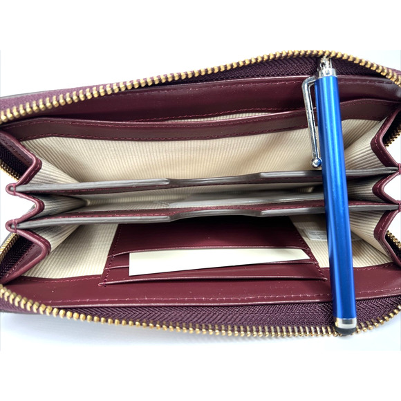 Radley London Clifton Hall Phone Wristlet / Wallet $148, Metallic Amethyst/Gold - Picture 6 of 8